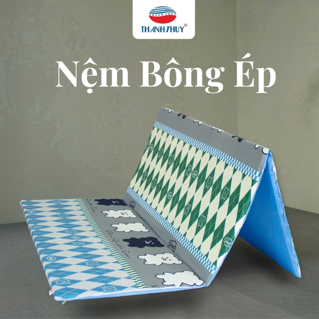 Review Chi Tiết Các Loại Nệm: Nệm Lò Xo, Nệm Bông Ép, Nệm Cao Su 6 Nệm bông ép - Lựa chọn thực tế cho nhu cầu sử dụng hằng ngày