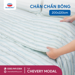 Chăn Chần Bông Lụa Chevery Modal (Tencel Modal) - Êm Ái, Bền Đẹp