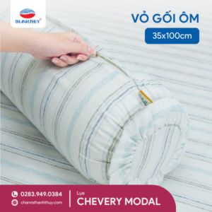 Vỏ Gối Ôm Lụa Chevery Modal (Tencel Modal) - Êm Ái, Bền Đẹp