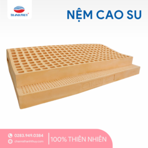 Nệm Cao Su 100% Thiên Nhiên Thoáng Mát, Dễ Chịu