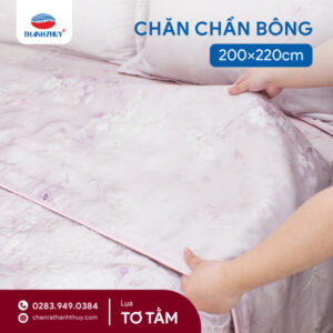 Chăn Lụa Tơ Tằm (Tencel 60s) - Mượt Mà, Đẳng Cấp