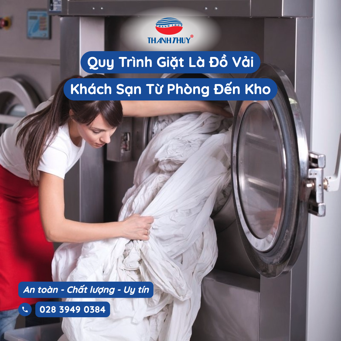 Quy Trình Giặt Là Đồ Vải Khách Sạn: Từ Phòng Khách Đến Kho Tầng